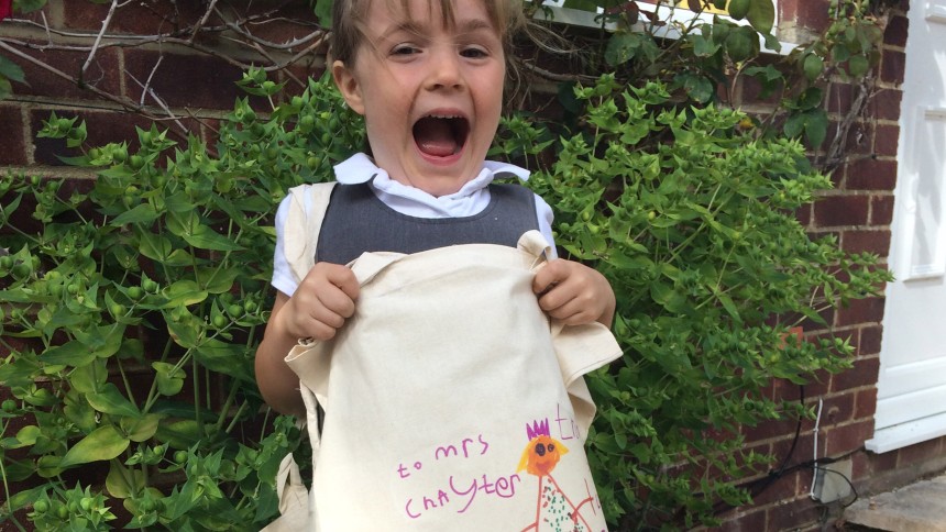 Avery Fabric Transfer make great gifts for teachers