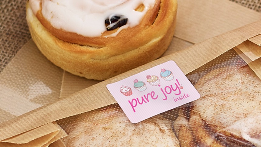 ELTAS Label Design Images Cupcakes