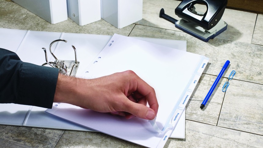 Avery IndexMaker divider range