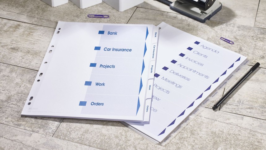 Avery IndexMaker Dividers