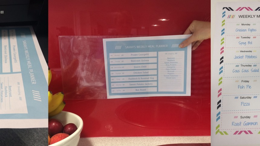 Avery Meal Planning Templates