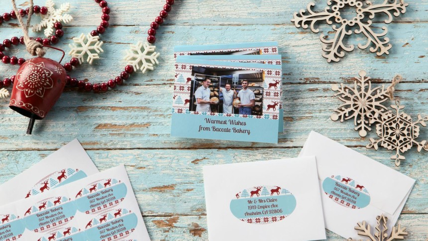 Avery Christmas Templates for Cards and Labels