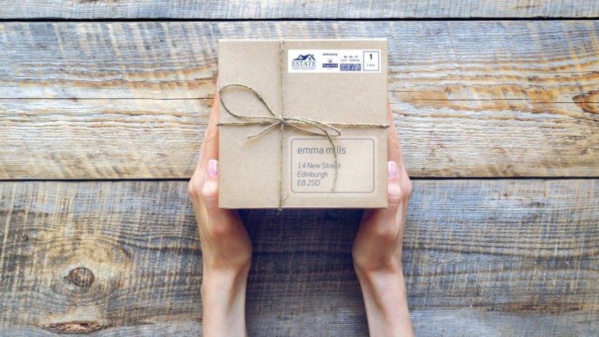 give your parcels a personality with Avery