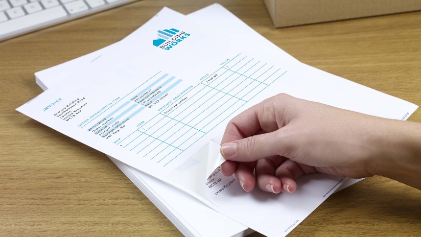 Promo Ecom Integrated Label Peel