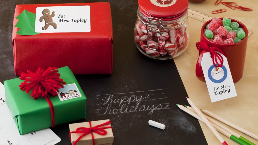 Personalised gifts for a teacher