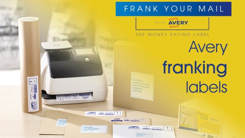Get frank about mail with Avery Franking Labels