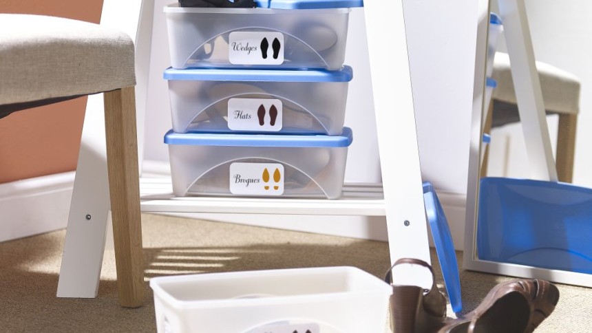 Storage box labels