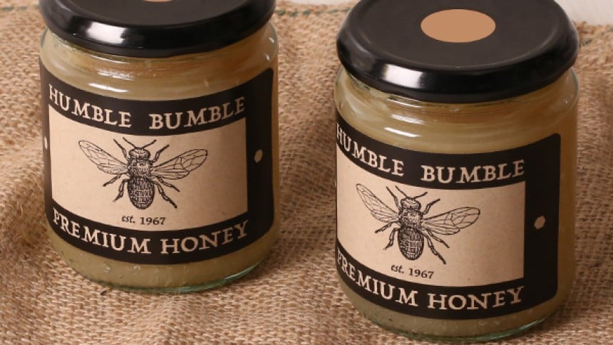 WePrint Kraft Labels Honey