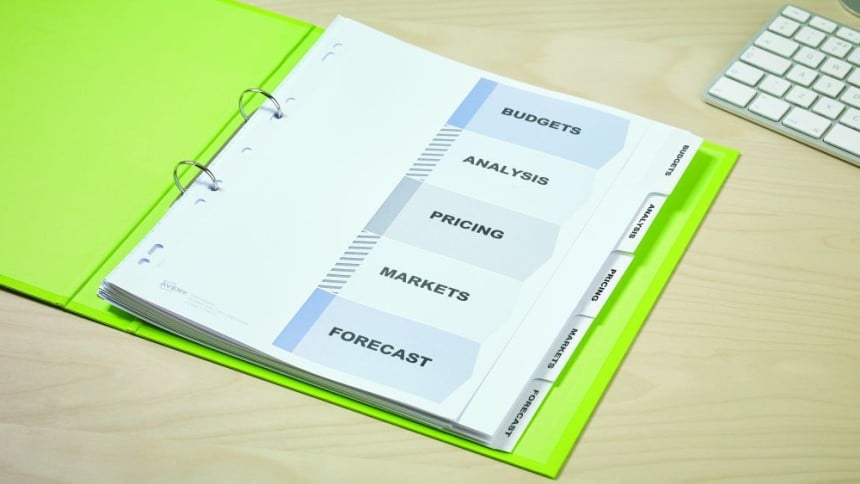 Avery IndexMaker Dividers