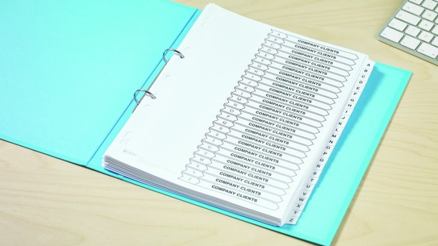 Avery Mylar Dividers