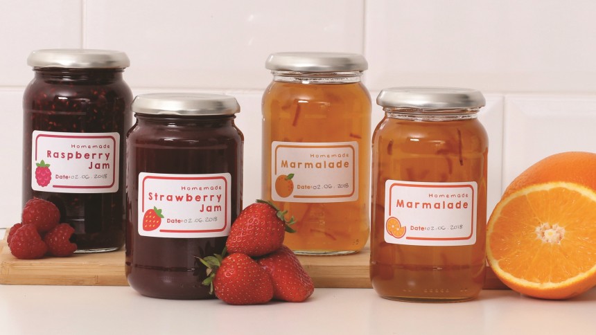 Avery Jam and Marmalade Labels