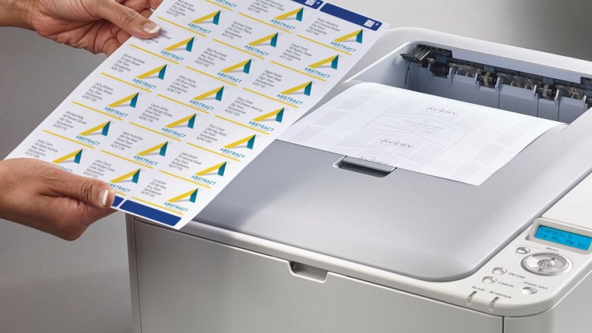 Avery Printing Tips