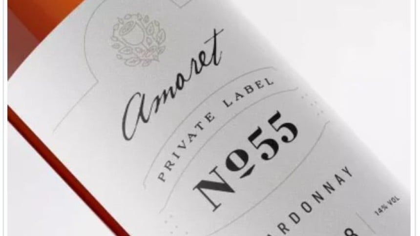 Avery Bottle Label with interesting fonts