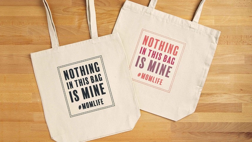Use Avery Fabric Transfers to create customised bags