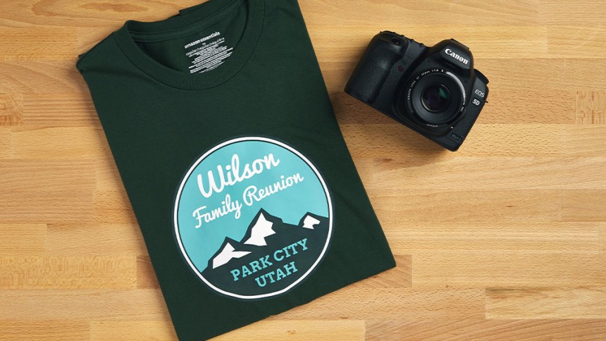 Use Avery Fabric Transfers to create customised T-shirts