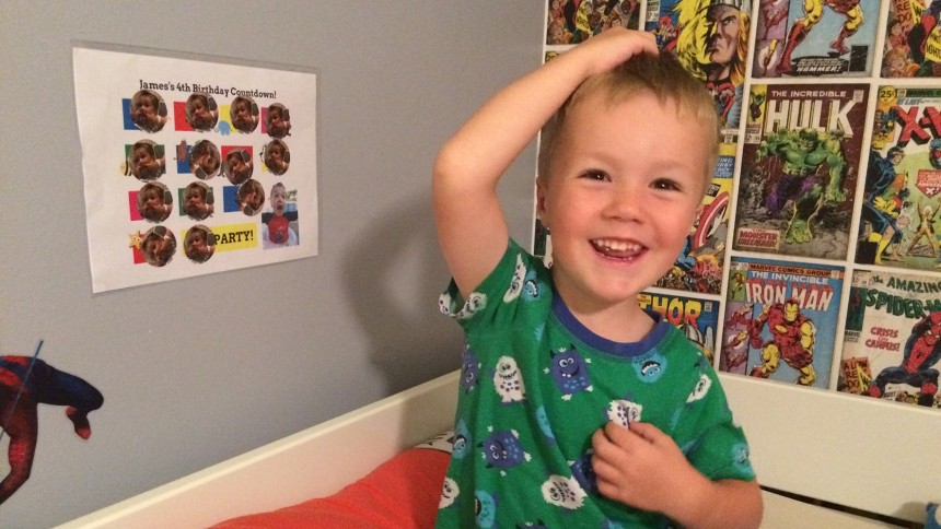Use Avery products to create an exciting birthday countdown chart