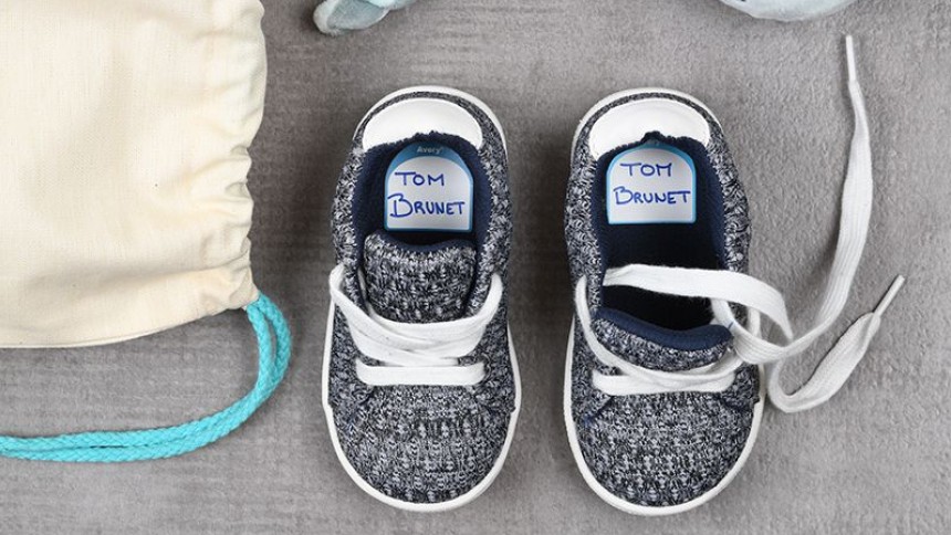 Avery Shoe Labels