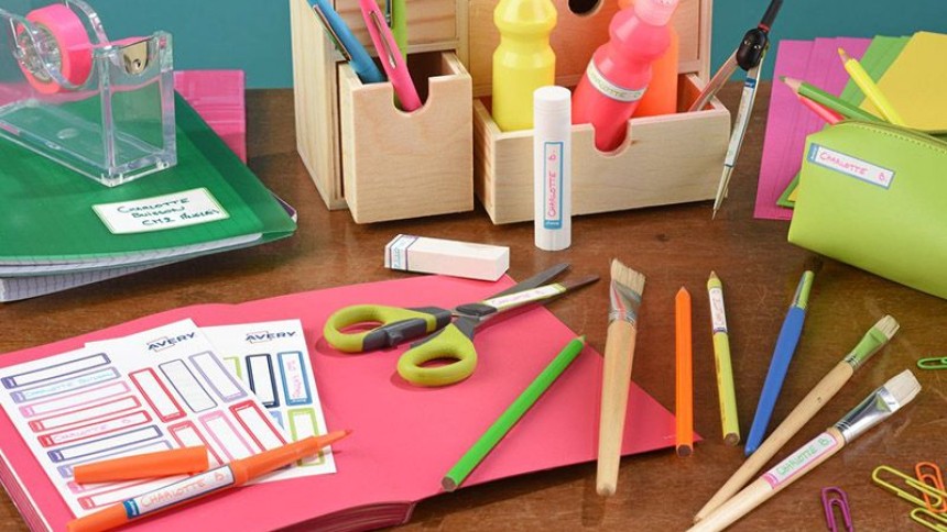 Avery Back to School Label Range