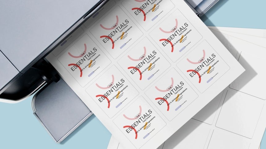 Blank Removable Labels
