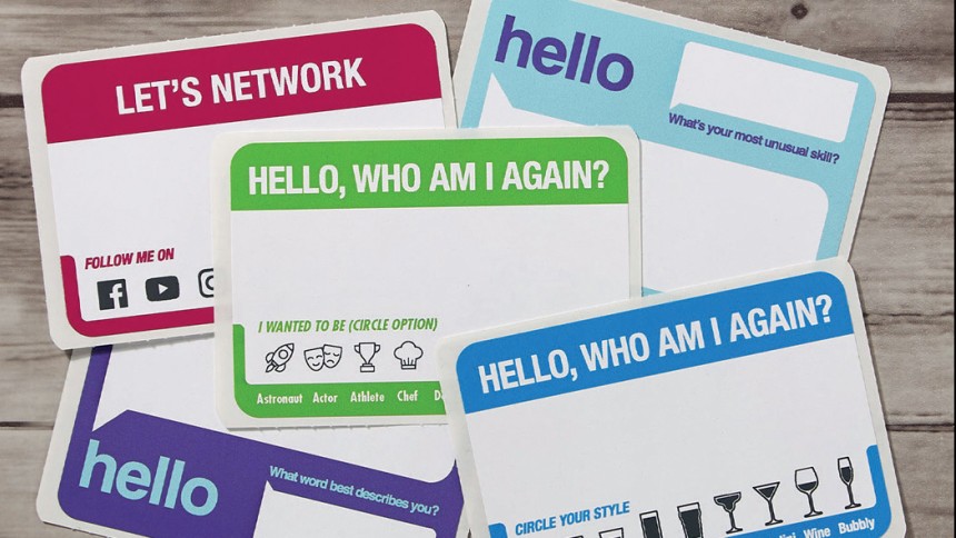 Avery self adhesive name badges