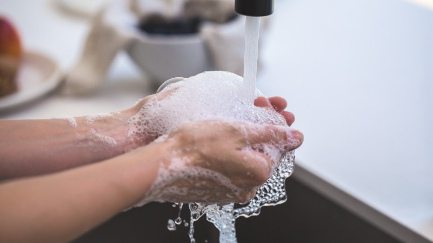 covid19 wash hands