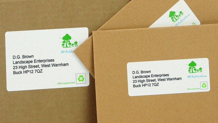 FSC - recycled labels