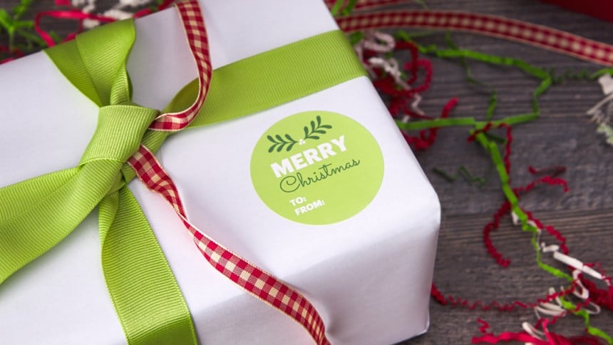 christmas_round labels_gift labels