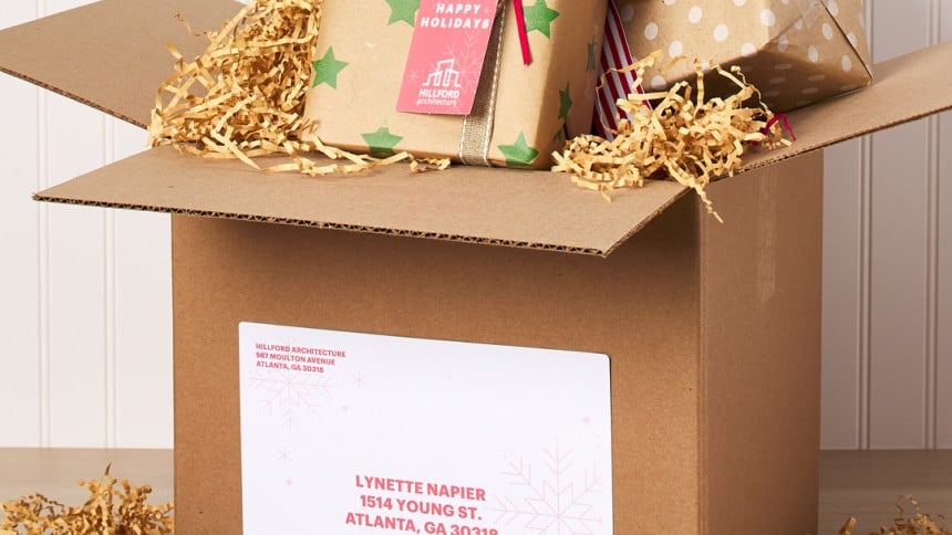christmas_parcel labels_posting presents