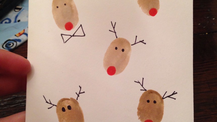 christmas 2020_christmas cards_diy gifts_finger paint cards