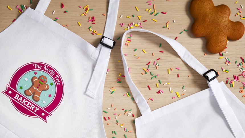 christmas 2020_diy gifts_textile transfers_baking apron