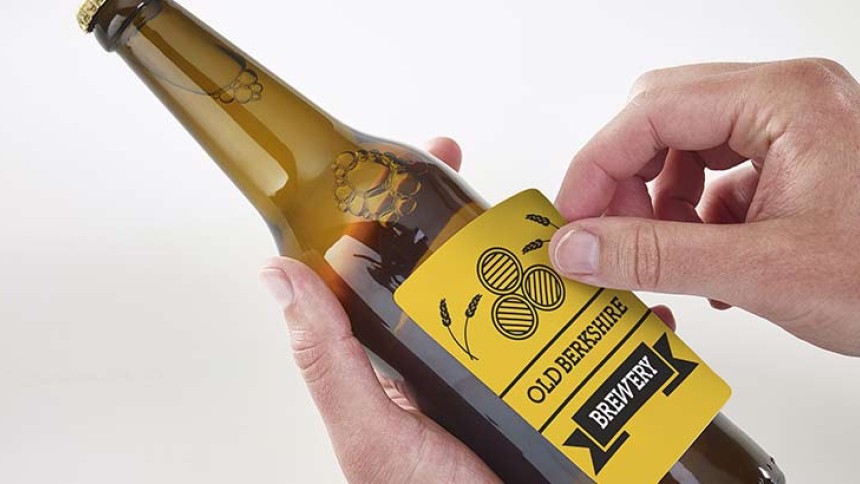 beer label application