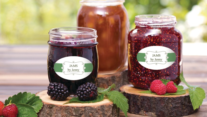 Avery Blank Labels for Jam Jars