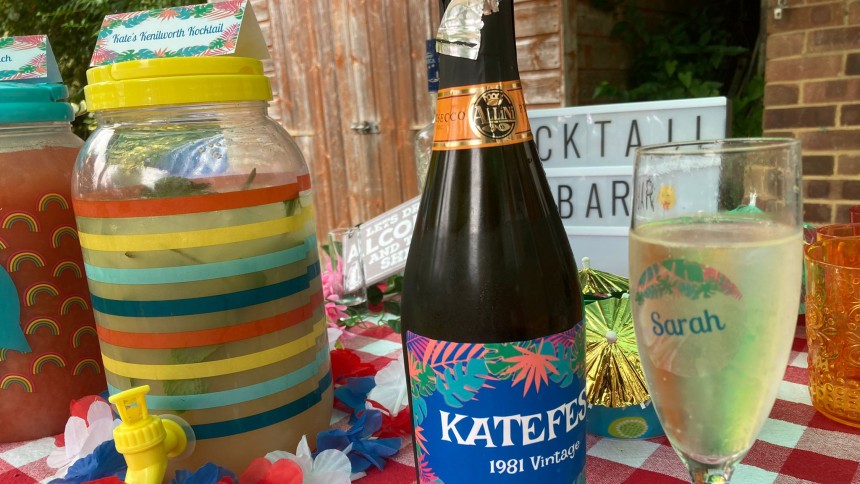 Avery labels can brand a party