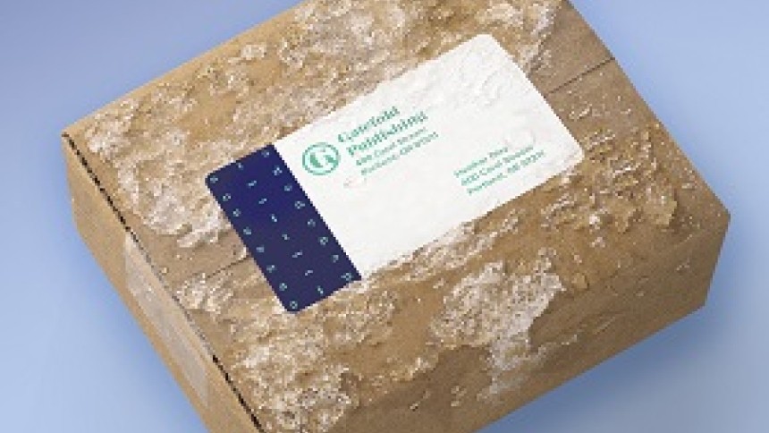 Wet box label