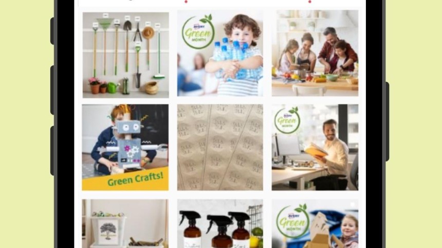 instagram green month ukavery