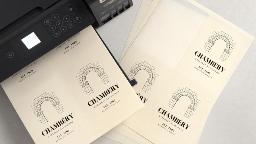 Custom Cream Paper Labels & Stickers | Avery