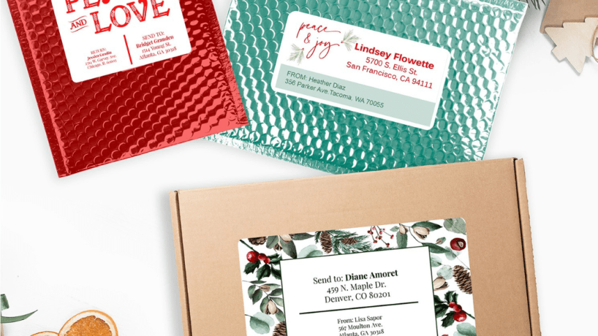 Christmas Labels