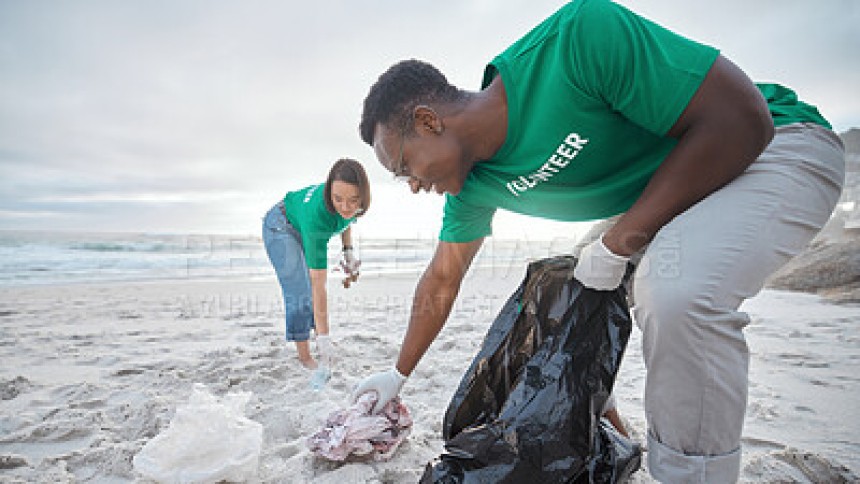 beach recycle