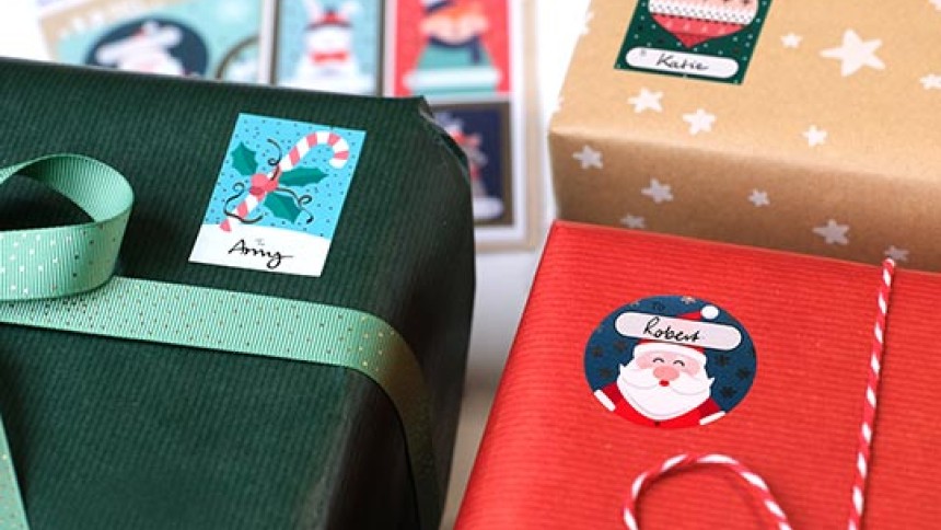 Gift label packs