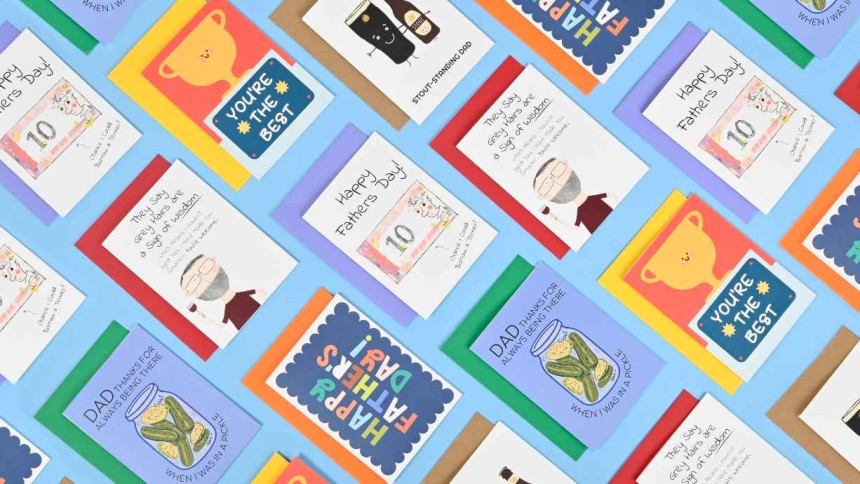 Avery Design & Print can help you create a personal touch to your Father's Day cards and presents