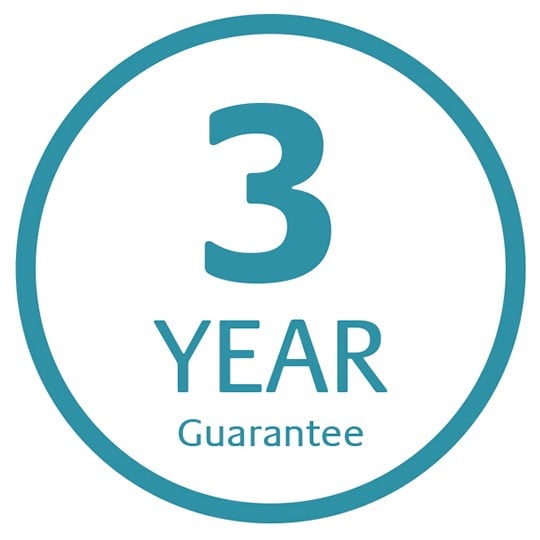 3 year guarantee