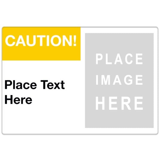 Avery Industrial Template Design - Caution