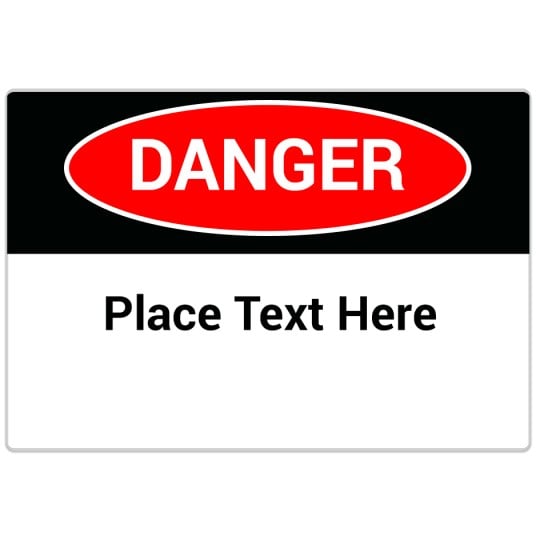 Avery Industrial Template Design - Danger