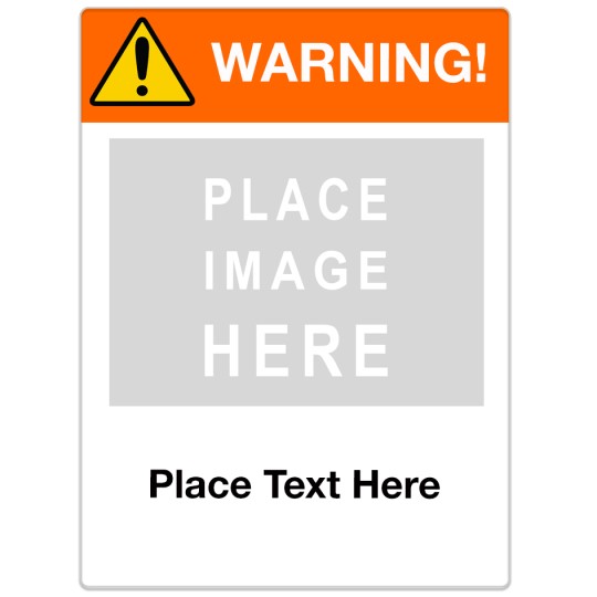 Avery Industrial Template Design - Warning
