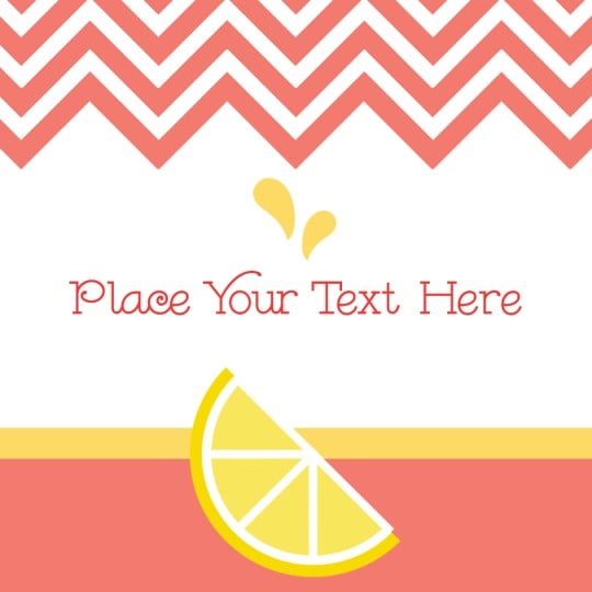 Avery Summery Template design