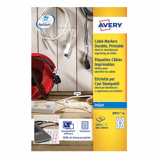 Avery Cable Markers