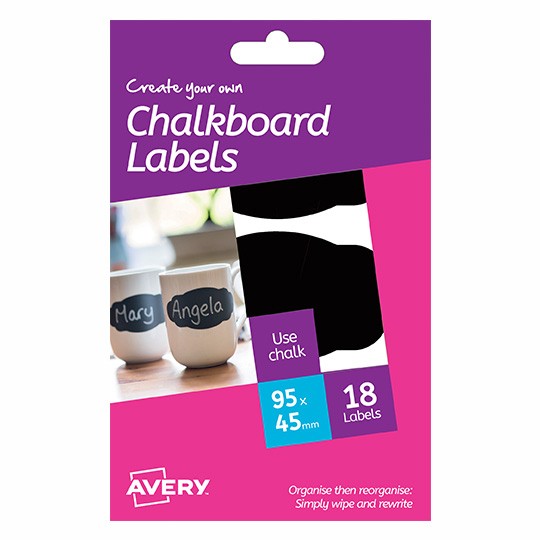 Avery Chalkboard Labels