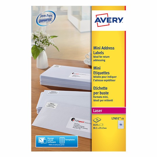 Avery Mini Labels