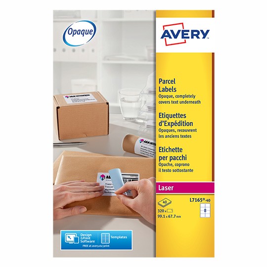 Avery Parcel Labels