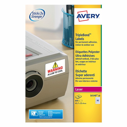 Avery Triple Bond Labels